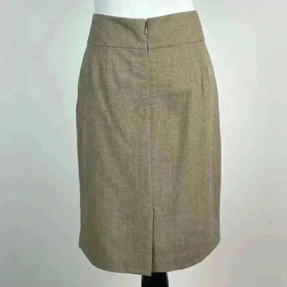 Ann Taylor loft skirt sz 10 30% Virgin wool pencil - Picture 3 of 7